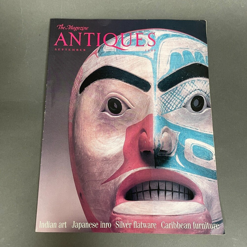 The Magazine Antiques September 1999 Indian Art Japanese Inro Silver Flatware‎